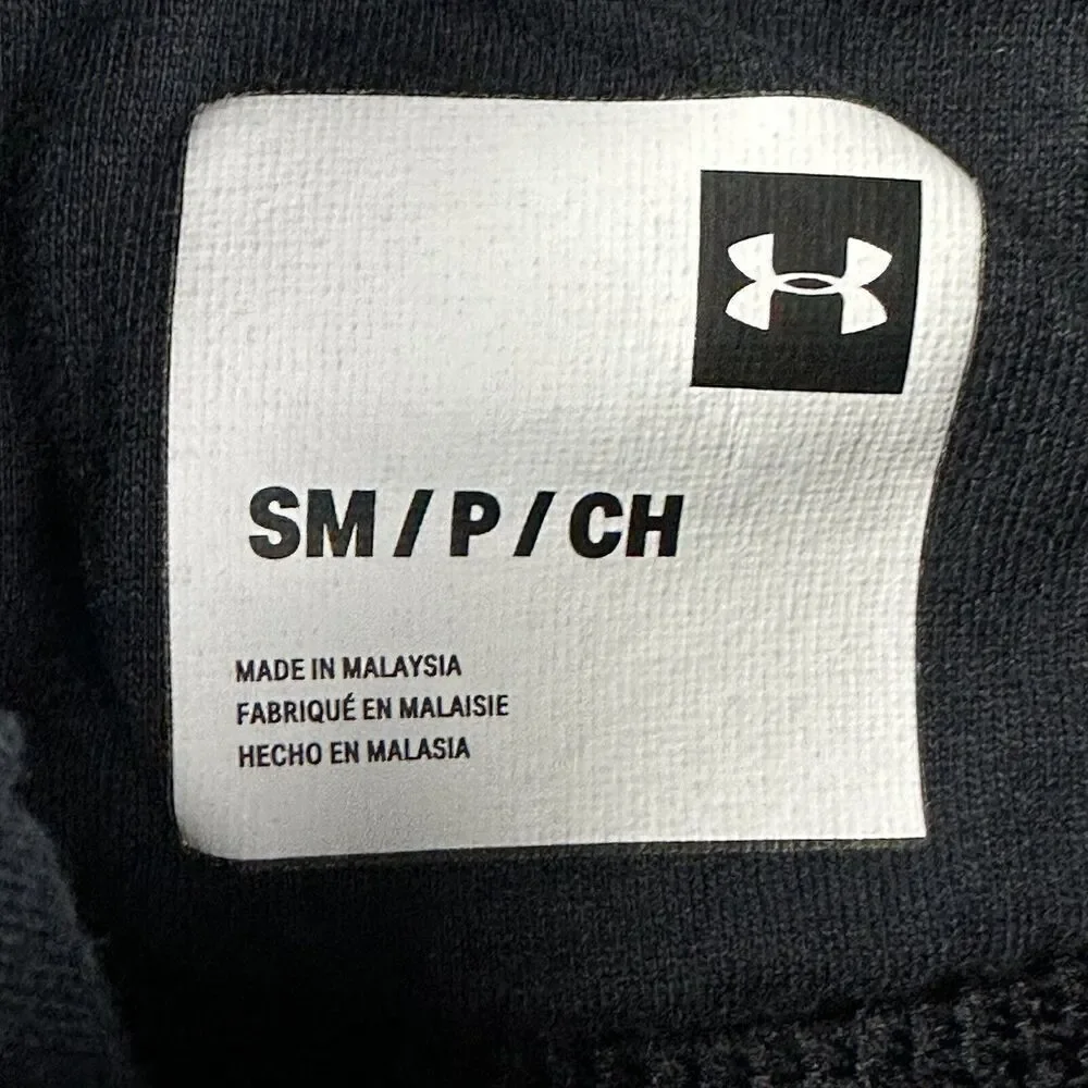 Under Armour Project Rock Hoodie Sweatshirt Mens Small Fleece Lounge Workout Gym